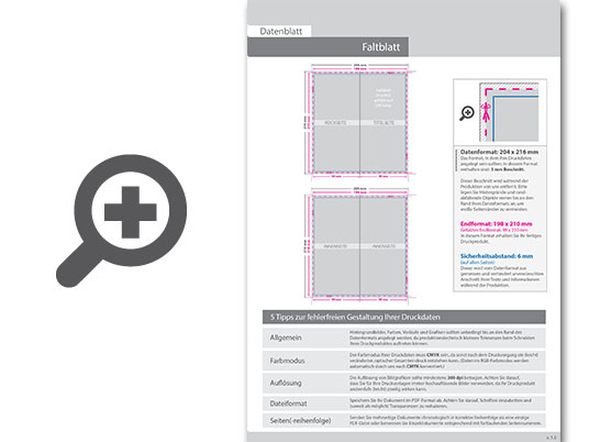 Product Bild hochglanz-uv-lack_faltblatt__gefalzt_auf_din_lang_(9_9_cm_x_21_0_cm)__vertikaler_mittelfalz__4-seitig