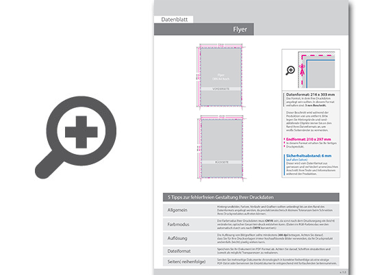 Product Bild flyer_din_a4_(21_0_cm_x_29_7_cm)__beidseitig_bedruckt_(4_4_farbig_+_2_sonderfarben_hks)